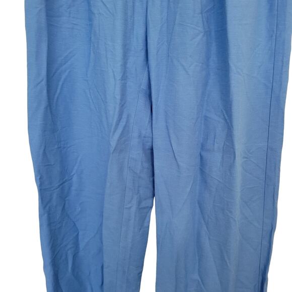 Steve Madden Trouser Pants Size Small S Wide Leg Blue Classic Elegant Office - Picture 3 of 13